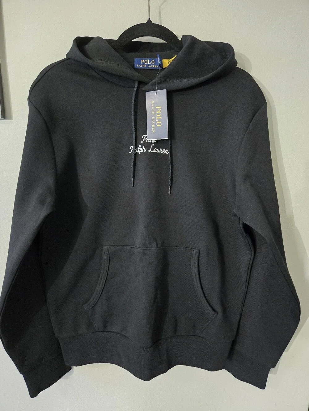 Polo Ralph Lauren Men's Logo Double Knit Hoodie, S, NWT